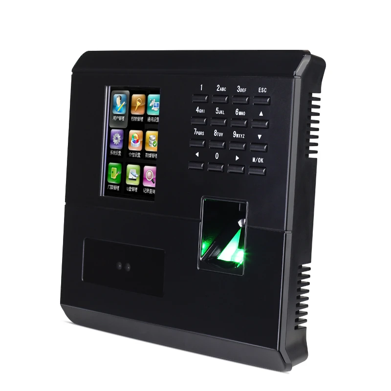 Face Fingerprint Attendance Employee Time Clock Recorder Machine ZK UF200