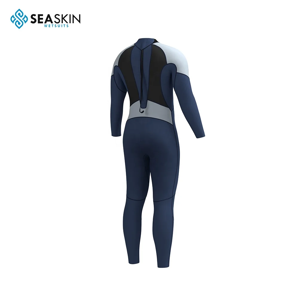 Seaskin 3mm Neoprene New Fashion FullSuit Long Sleeve Diving Wet Suit