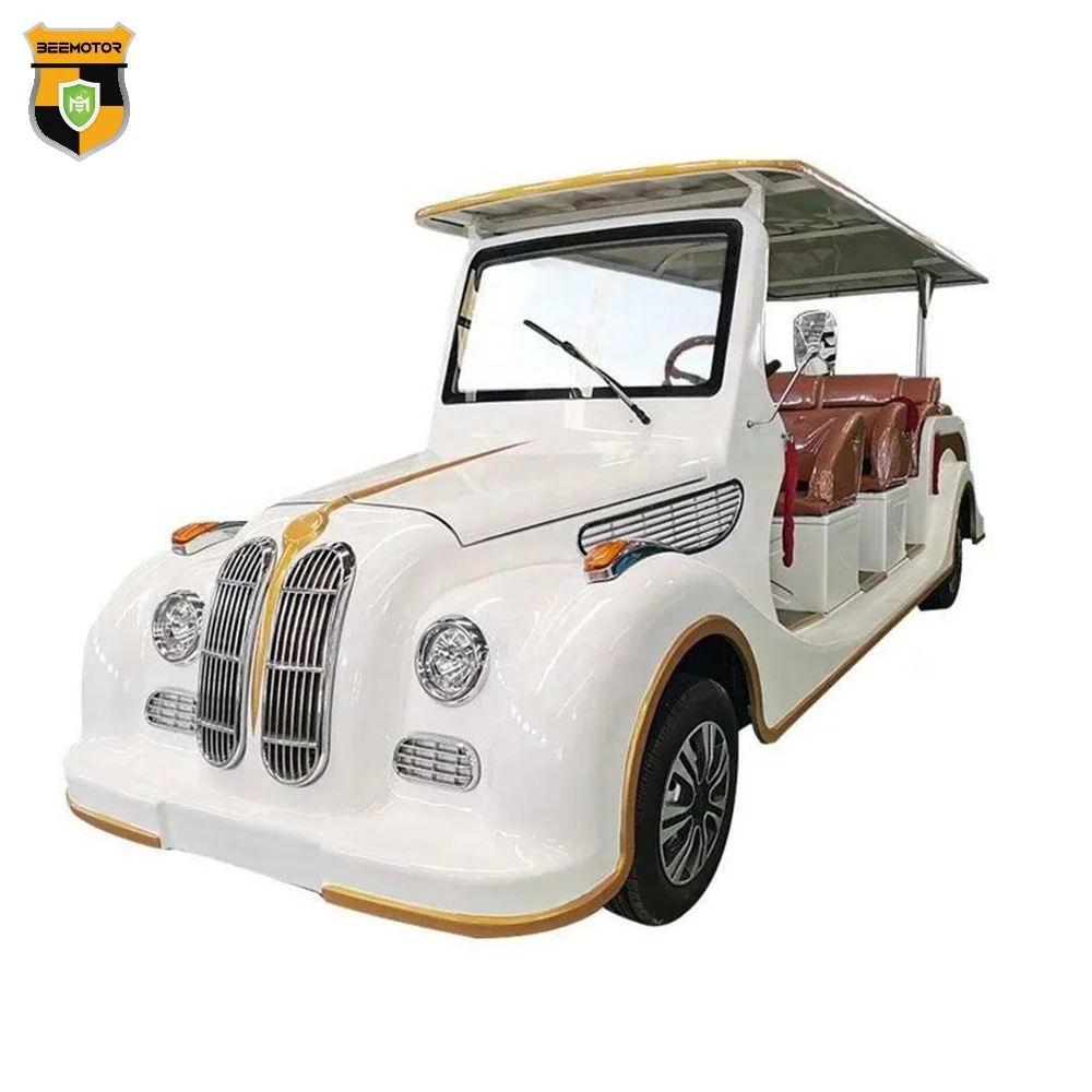 Самый популярный в Китае Электрический туристический автомобиль Oldtimer 11 комплектов классический винтажный экскурсионный автобус