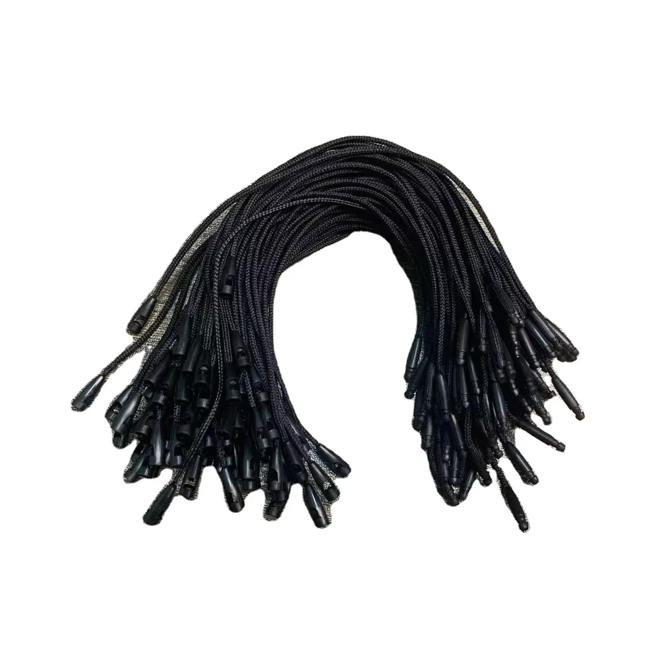 Wholesales Recycled Plastic Lock Fasteners Loop Clothing Hang Tag Seal String for Garment