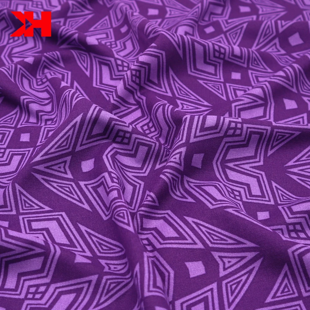 Tribal print samoan custom print tapa Polynesia fabric material by yard