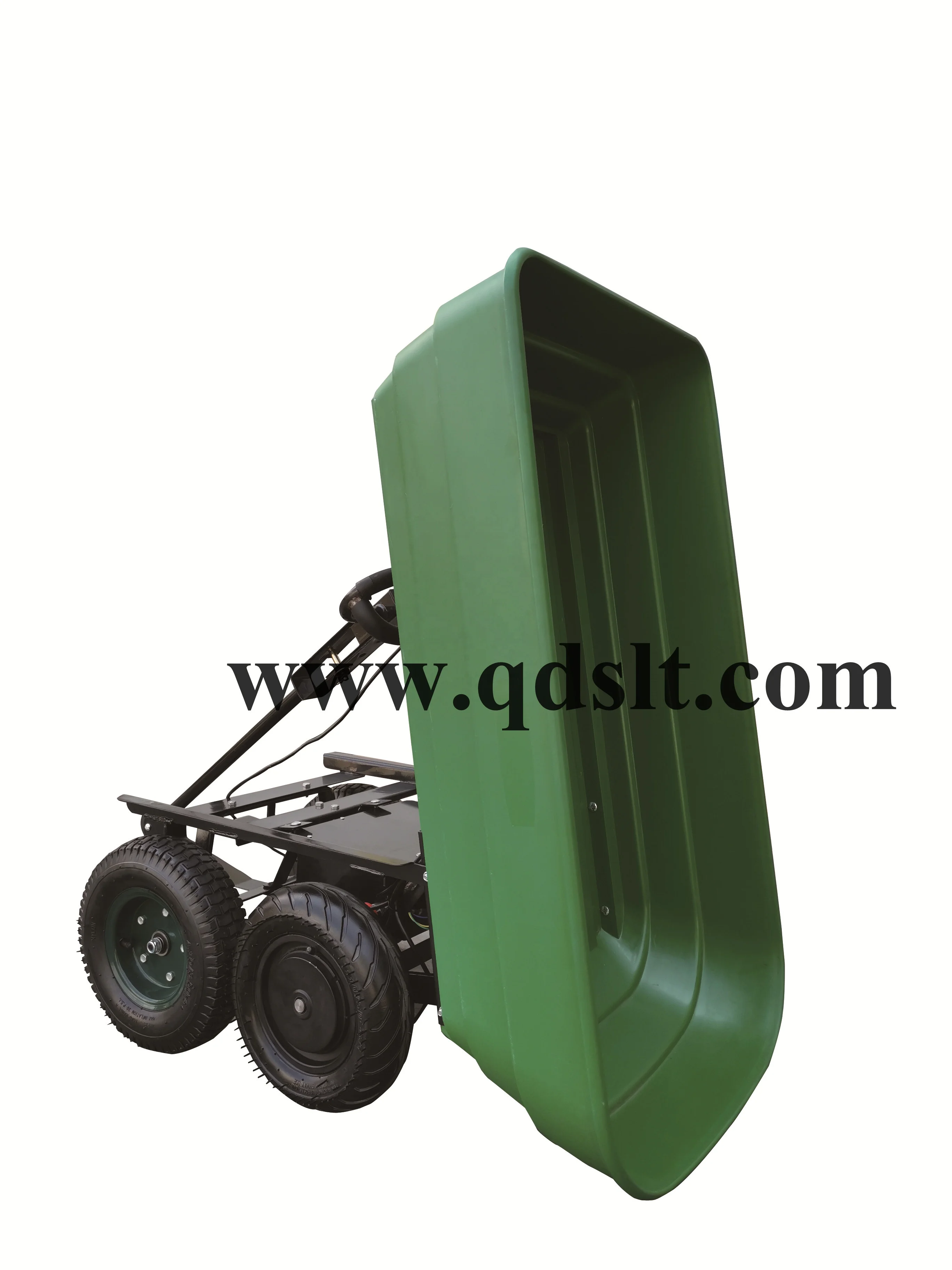 Electric trailer multi-function folding trailer construction tool handling