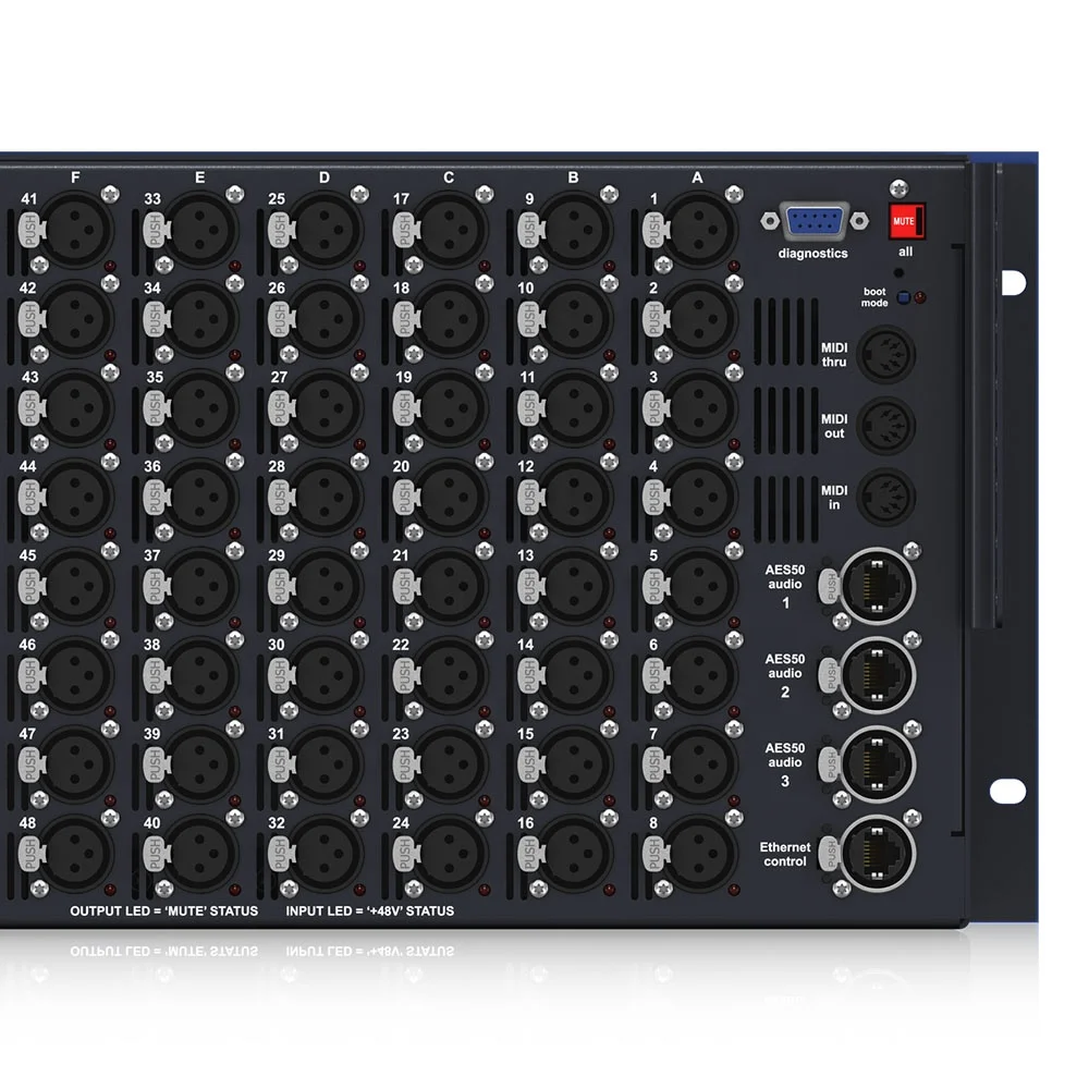 Midas DL251 Stagebox 48 Mic/Line Inputs and 16 Mic/Line Outputs Use For Midas Digital Consoles