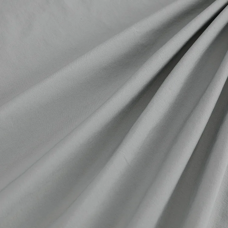 elastic  82%nylon 18%spandex full dull twisted 4-way stretch knee support fabric for windbreaker down Jacket cotton clothes