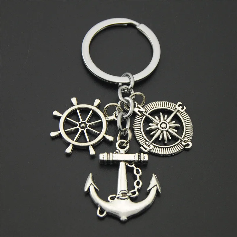 2024 Popular Handcraft Jewelry London Bus Clock Tower Charms Keyring Metal Plane Keychain For Holiday Souvenir Gift