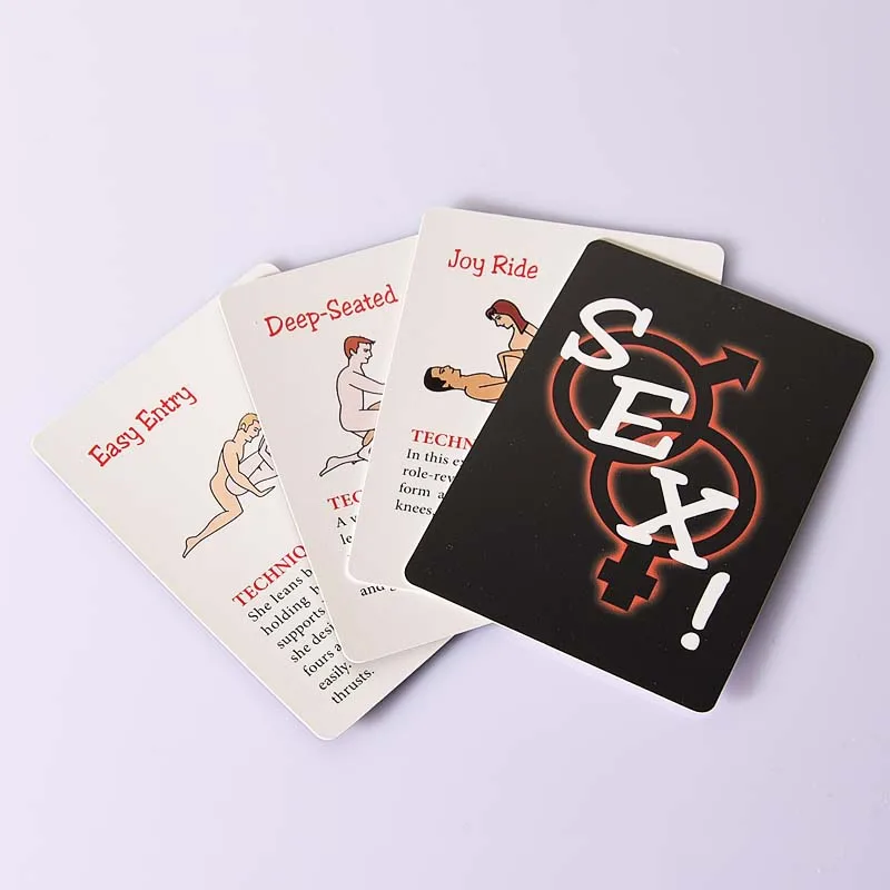 Sale! Various Poses Sex Cards A Year Of Sex For Adult Sexy Game Cards Set Bedroom Commands Flirt Atmosphere Couple Entertainment