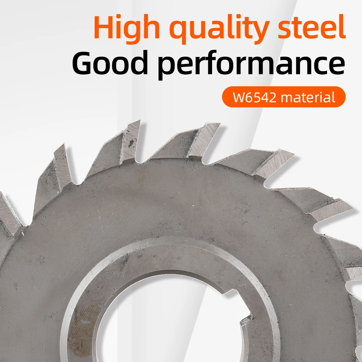 HSS Three-Sided Edge Milling Cutter Customized 50 63 75 80 100 125 150 Straight teeth staggered teeth milling cutter