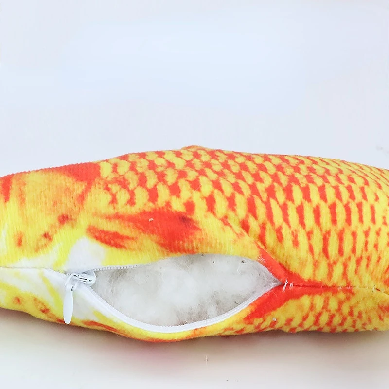 Pet supplies New catnip fish toy plush simulation cat toy fish cat hi toy