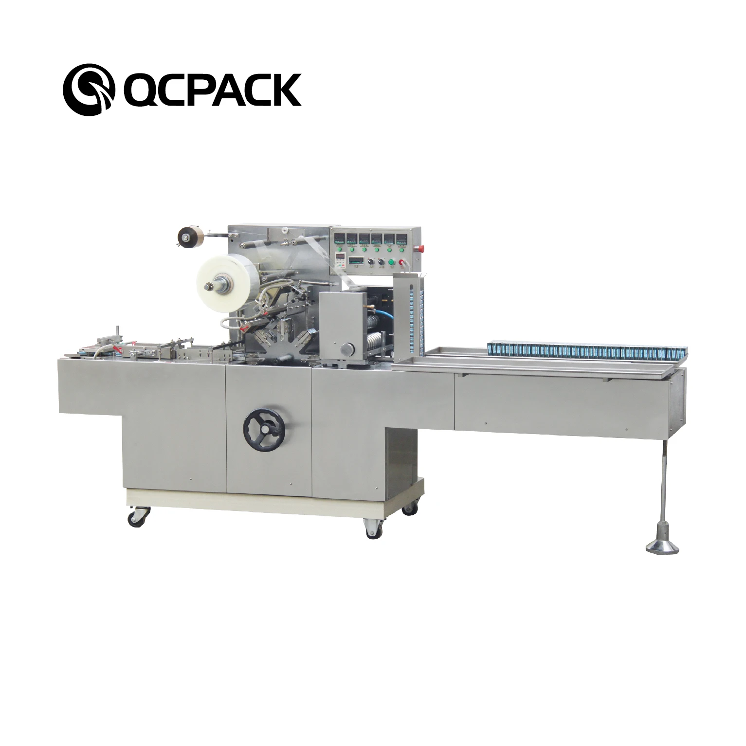 Automatic Soap Chocolate Perfume Cigarette Box Bopp Film Overwrapping Packaging Cellophane Wrapping Machine