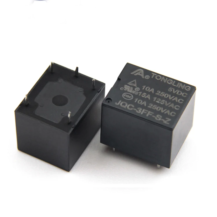 T73 JQC-3FF-S-Z 5V 5 Pin Mini Magnetic Relay DC5V Factory Direct Sale