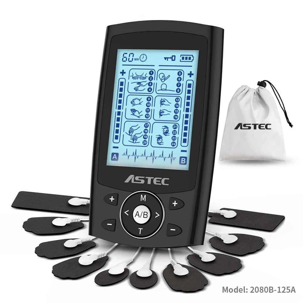 Digital Electronic Pulse Massager for Pain Relief ems muscle stimulator tens unit