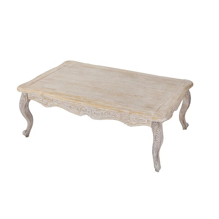 Китайское производство, французская мебель, античный роскошный деревянный потертый шикарный журнальный столик