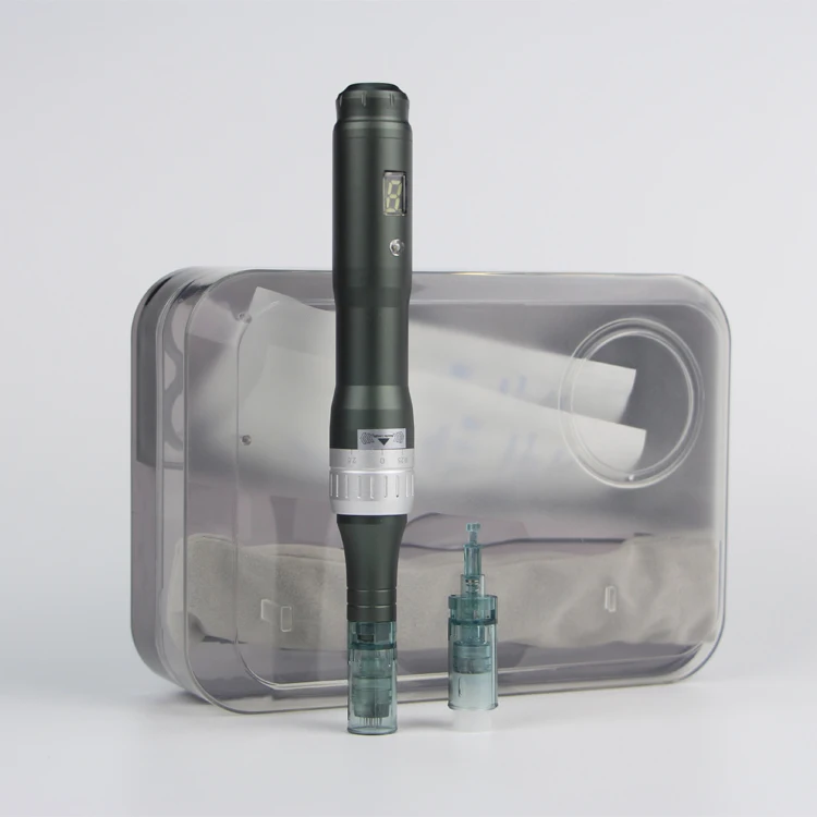 Wireless Dermapen Digital 6 Levels Speed ULTIMA Dr. Pen E6 black Microneedling Derma Pen