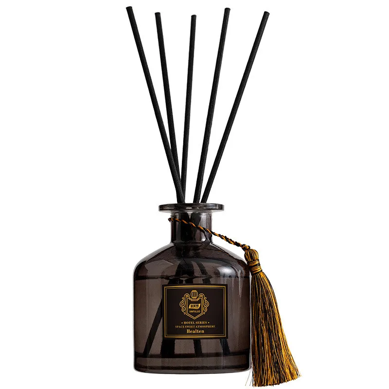 Wholesale 50ml 100ml 150ml 250ml reed diffusion bottle custom logo and glass bottle color