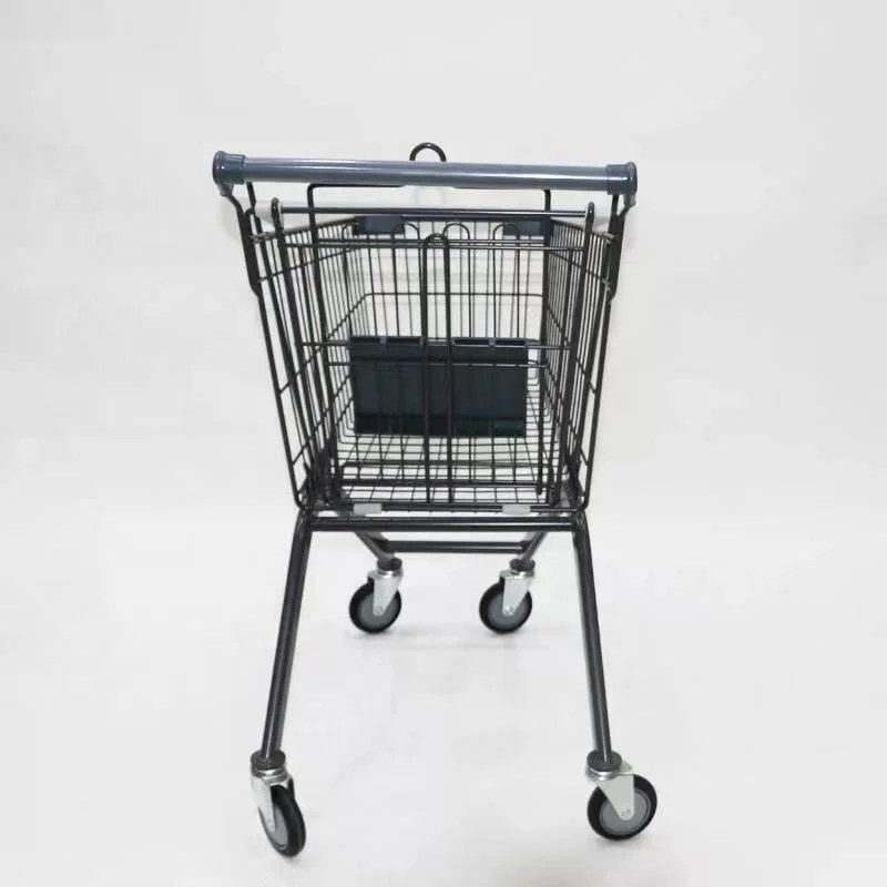 Hot sale high quality Metal material cart European style Supermarket Shopping trolley