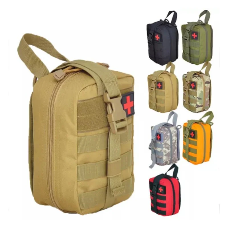 Utility Bag Pouch Tactical First Aid Kit With Equipment Medical Supplies For Outdoor Camping