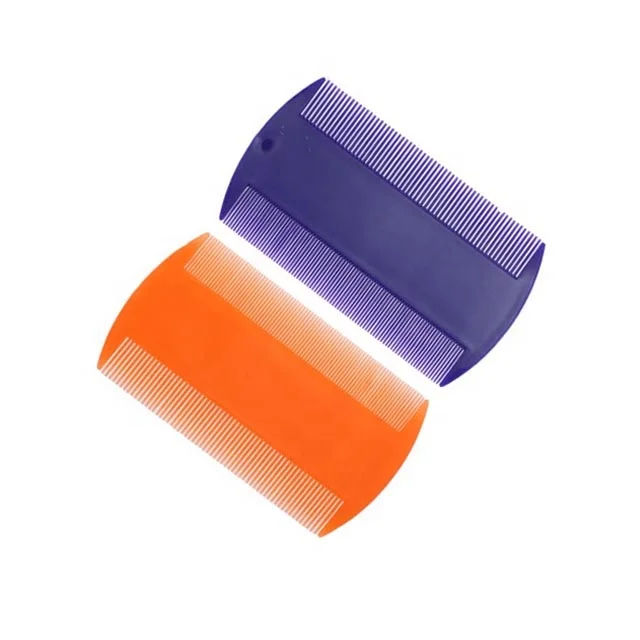 Factory Double Side Plastic Small Hair Comb Lice Comb Nit Comb