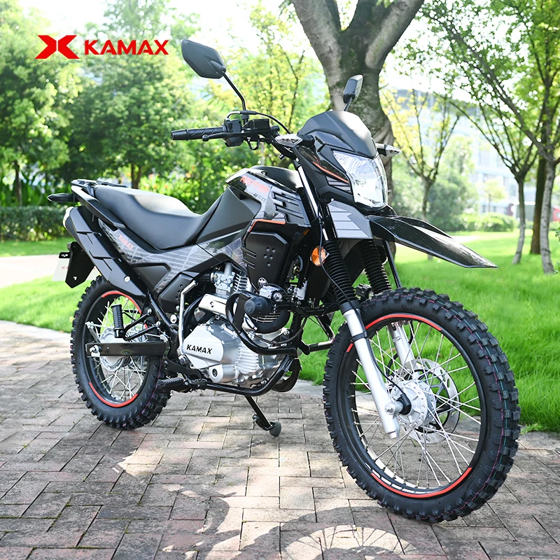 Kamax Factory Wholesale Petrol Sport KN200 On Road Adults Motocross Motorcycle Off-Road Motorcycles 200cc Gasoline Dirt Bike