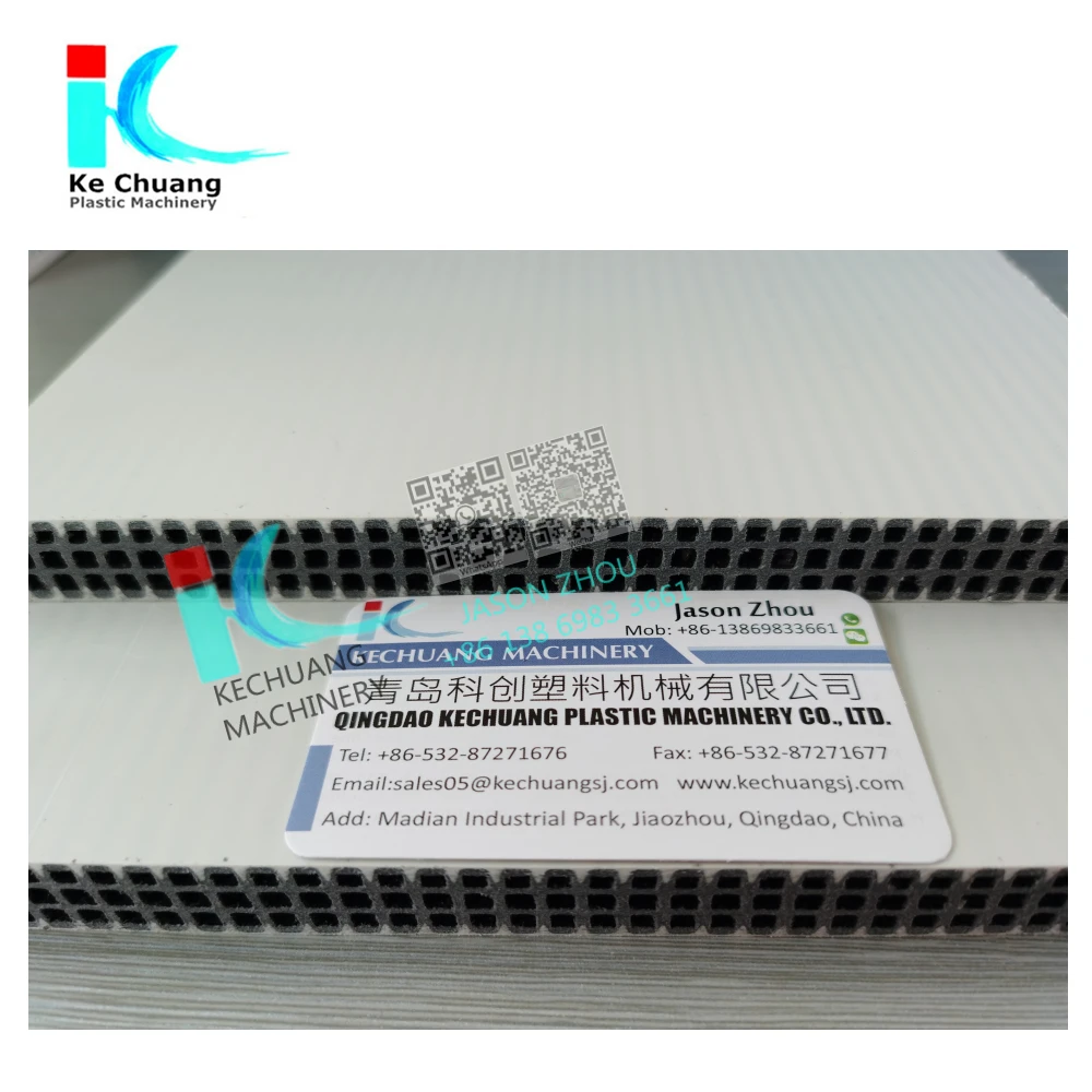 3 layers Plastic Hollow Formwork/Template  Machine for Construction and Building