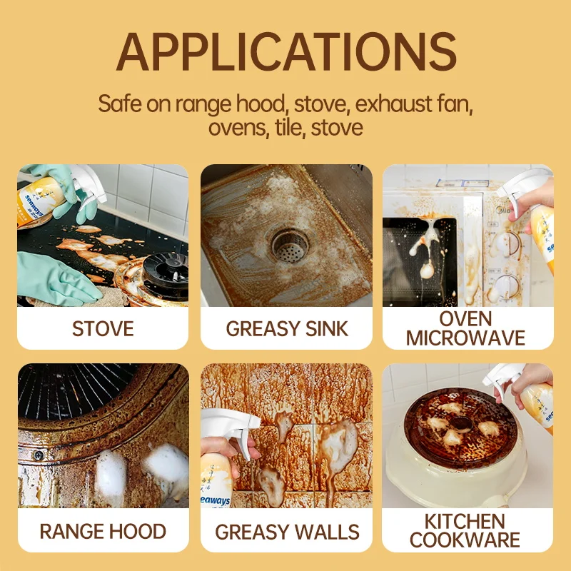 Eco-friendly hot sale kitchen cleaner spray kitchen cleaner deep kitchen cleaner