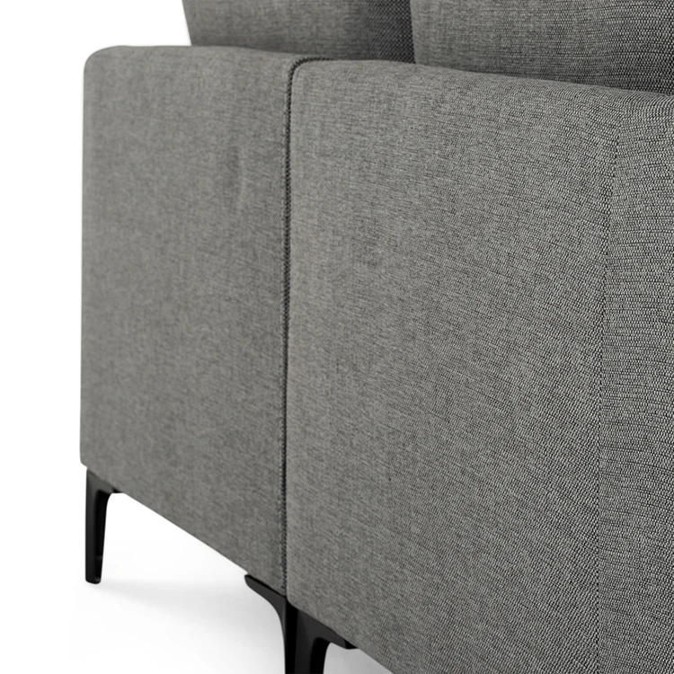 Factory Wholesale Top Selling Modern Luxury Living Room Furniture Designs Leather L Shape Sofa