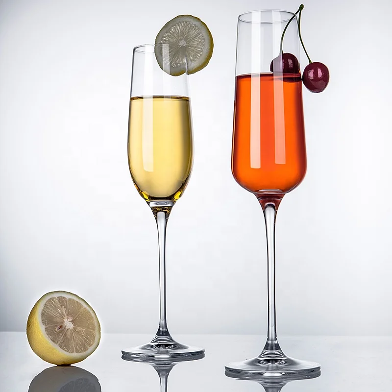 
Wedding Vintage Tulip Shaped Personalized Party Wholesale Champagne Glass Flute 