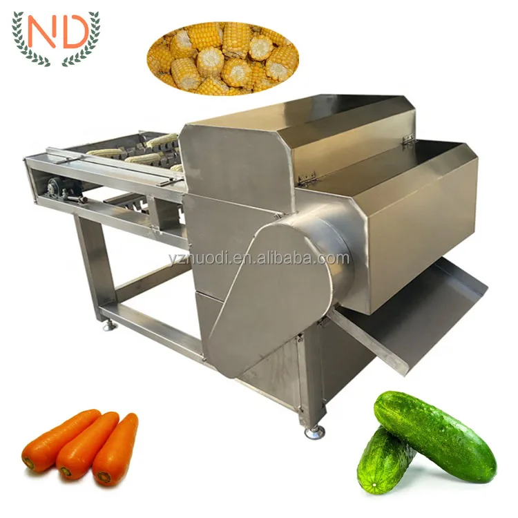 industrial carrot and cucumber cutting machine fresh corn radish carrot cutter machine