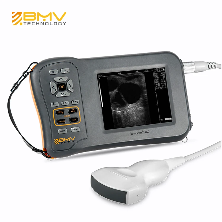 Cheap Price Animal Bovine Equine Reproductive Device Pregnancy Scanner Veterinary Ultrasound Machine Cow Ultrasound probe