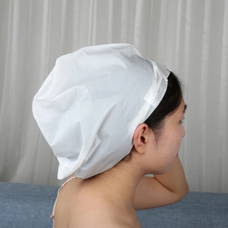 Hot Sale Keratin Treatment Sheet Hair Care Products Steam Private Label Hair Mask Cap