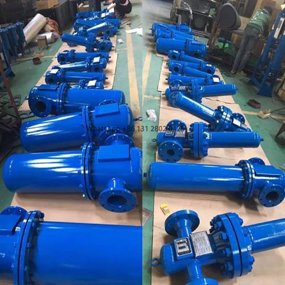 DN15-DN300 Flanged Steam Water Separation Equipment Mositure Gas Liquid Separator