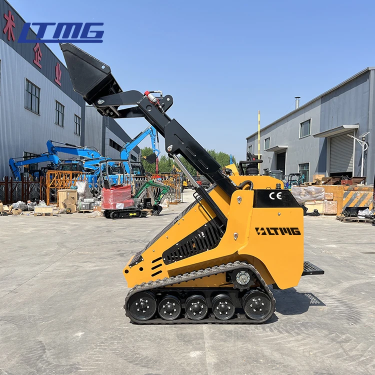 buy high quality skidsteer rubber tracked crawler pelleteuse cingoli equipos agricolas skid steer loaders
