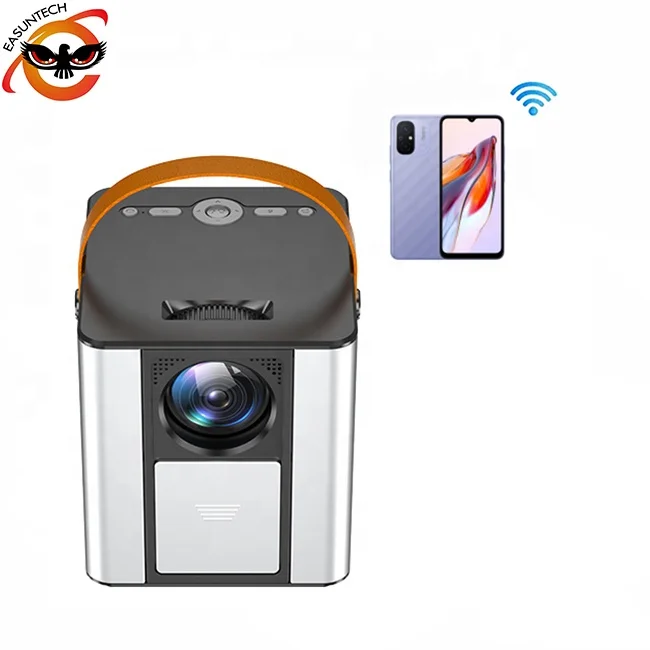 EASUNTECH outdoor cinema home hd android led portable 4k house mini small 1080p lcd projectors for mobile