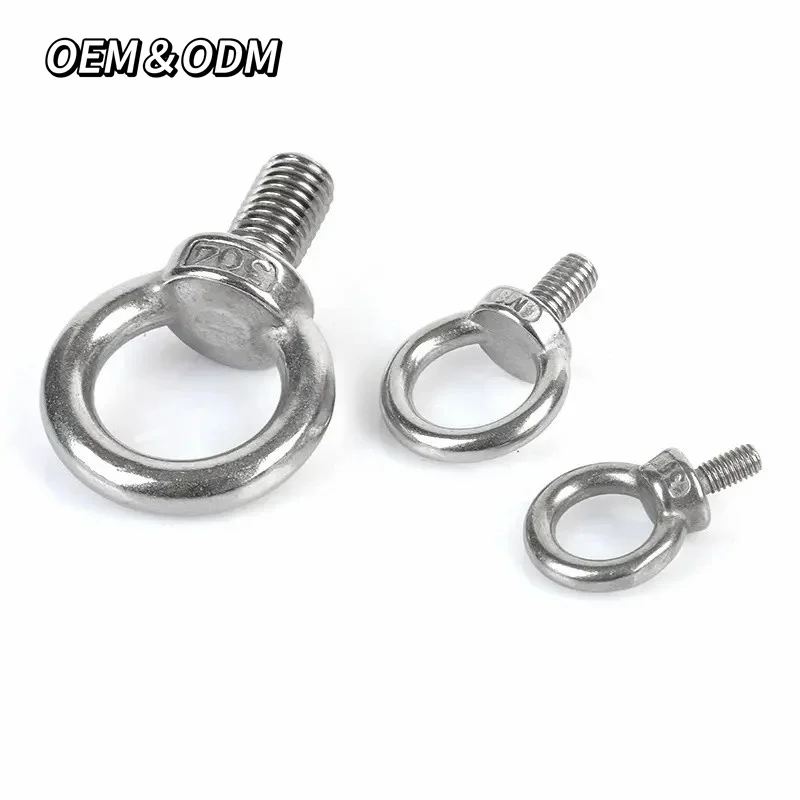 Din580 Lift Eyebolt M24 Carbon Steel Forged Eye Bolt Galvanized Lifting Eye Bolt Stainless Steel