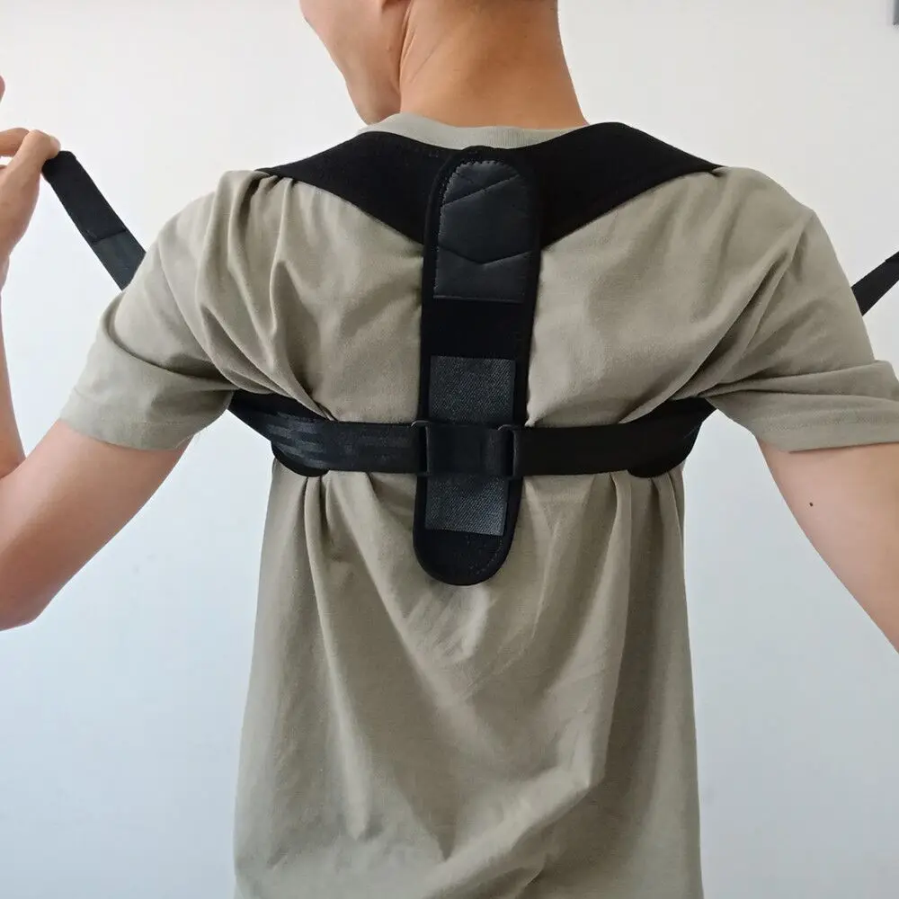 Удобное регулируемое корсет для спины Корректор осанки