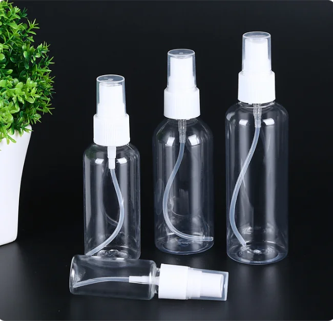 
Удобный для переноски 30 мл 50 мл 100 мл 120 мл 150 мл 200 мл пластиковый флакон для спирта с распылителем флакон для духов 