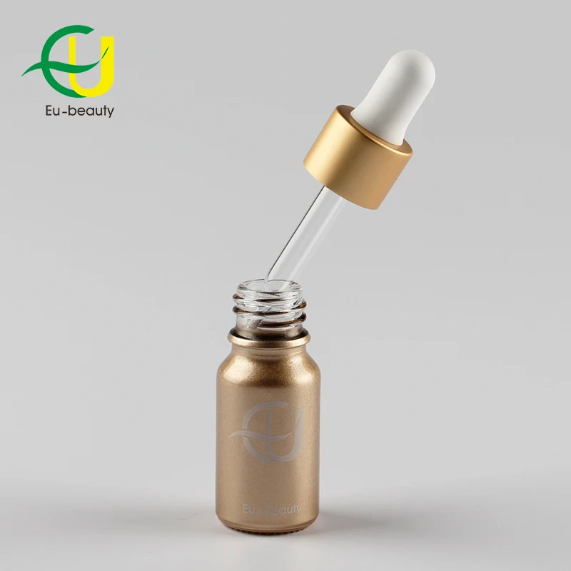 Стеклянная бутылка для эфирного масла с пипеткой, 10 мл