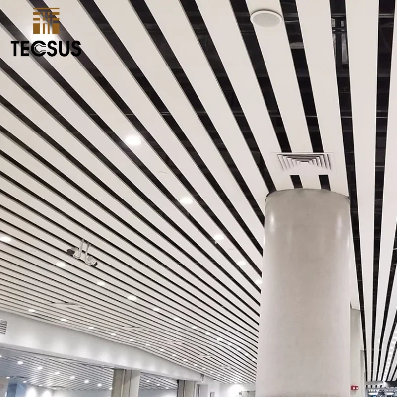Hot Selling Supplier Aluminum S Shaped Perforated Strip Panel Ceiling Aluminum Sheet Metal Linear Ceiling