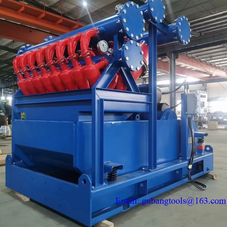 Drilling rig parts mud fluid solid control Mud Cleaner Desander