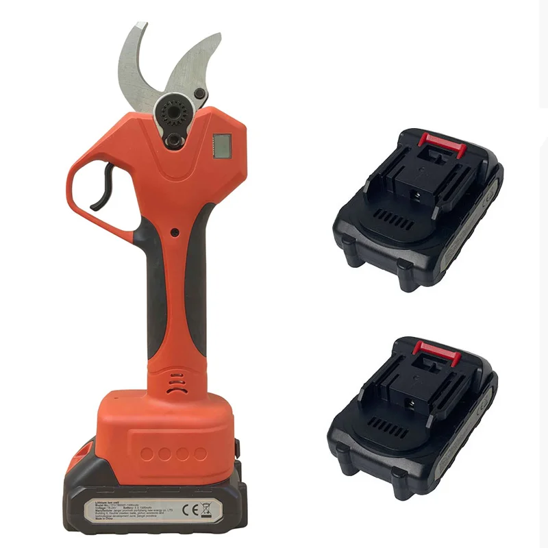 Cordless Lithium Branch Scissors 28-40mm Powered Trees Electric Pruning Shears