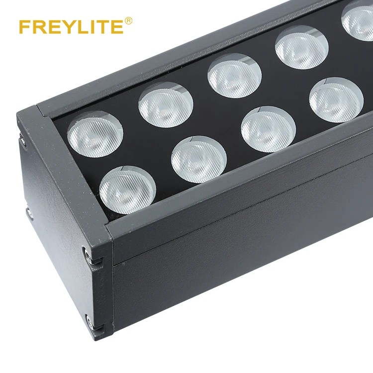 
FREYLITE High power fashionable decoration bridge outdoor rgb lighting fixture waterproof ip65 72w led wall washer light 