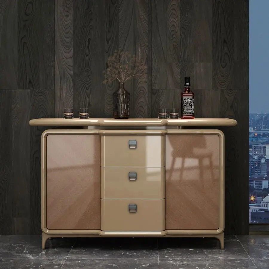 Modern Wooden MDF Luxury with drawer Storage Shelf Bookcase office Furniture Locker side File Cabinet