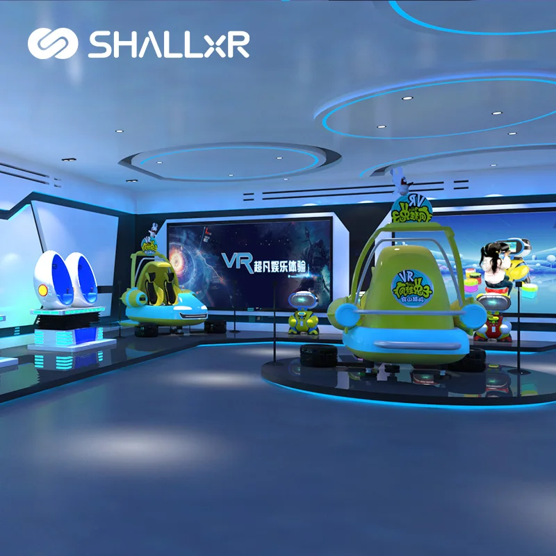 ShallxR Future Virtual Reality Comercial Mata Bar Shopping Mall VR ZONE 30 50 Square Room 9D Vr Walker Vr Amusement Parks 5