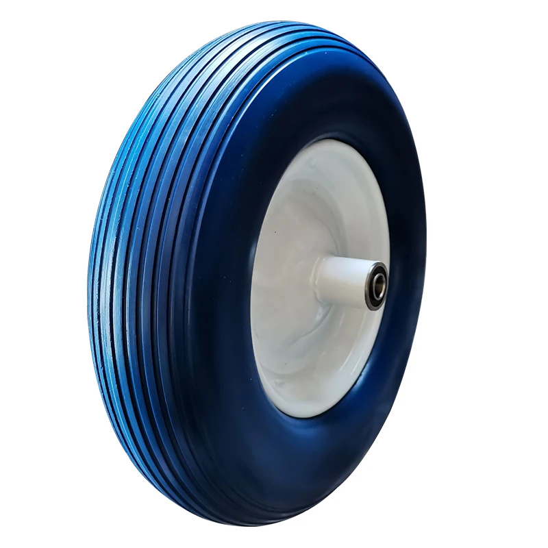 Factory price 8.50-8 pu foam tyre wheel for hand trolley