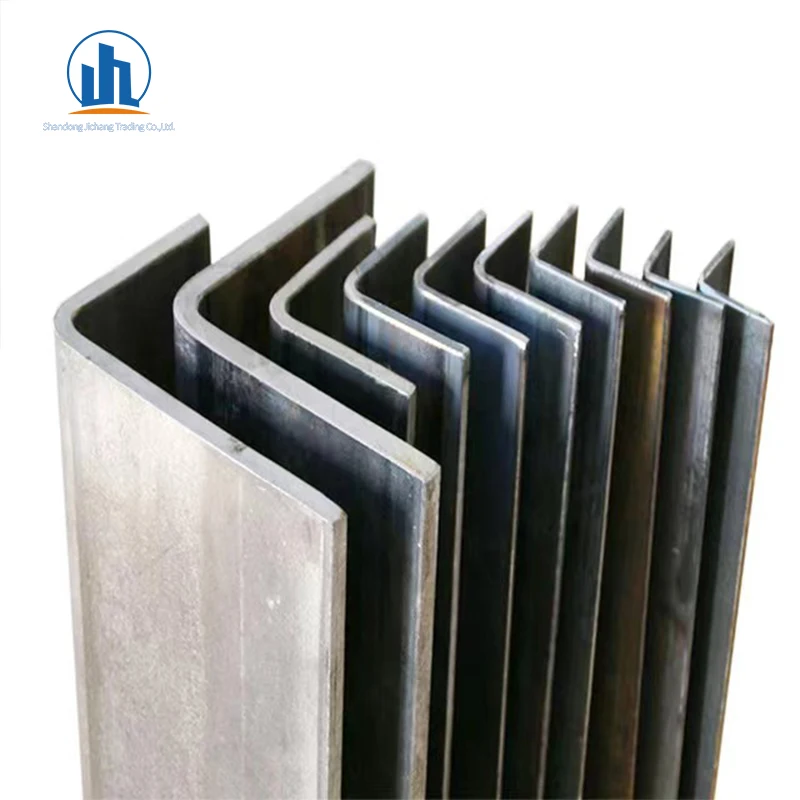 Customized sizes and thickness galvanized hot dip galvanised steel angle iron bar price