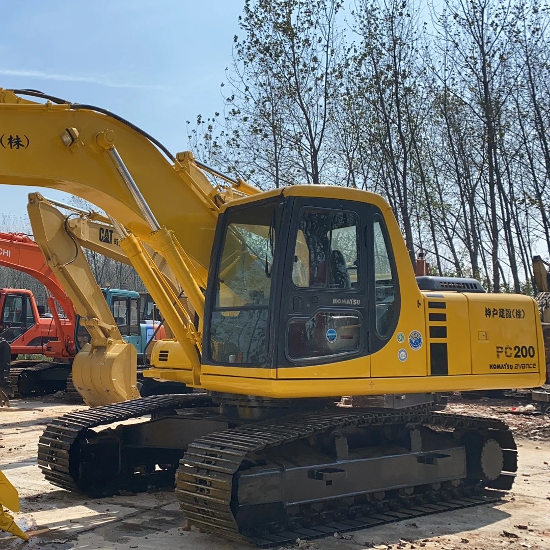 20 тонн Komatsu используется PC200 PC200-6 PC200-7 PC200-8 оригинальный японский экскаватор гусеничный для продажи
