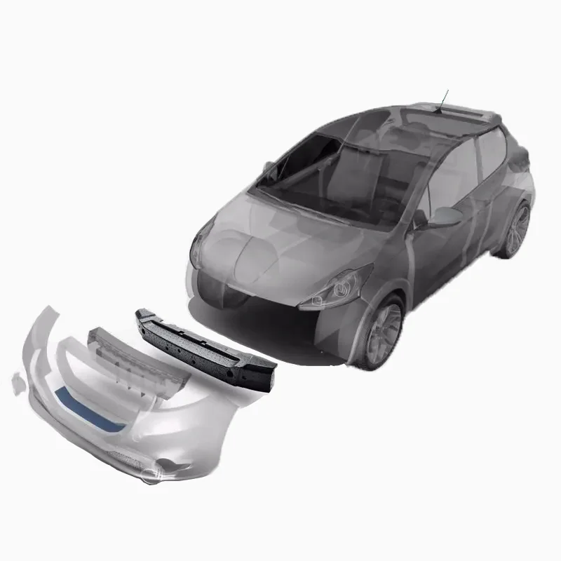 OEM ODM оптовая продажа комплект для кузова автомобиля из пенопласта EPP индивидуальный передний задний бампер спойлер диффузор с безопасным усиленным протектором