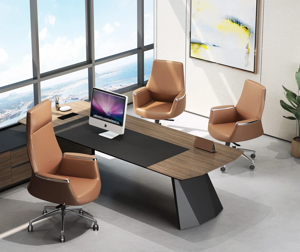 Современная офисная мебель комплект из искусственной кожи кресло-подъемник для конференц-залов и посетителей качественный стул