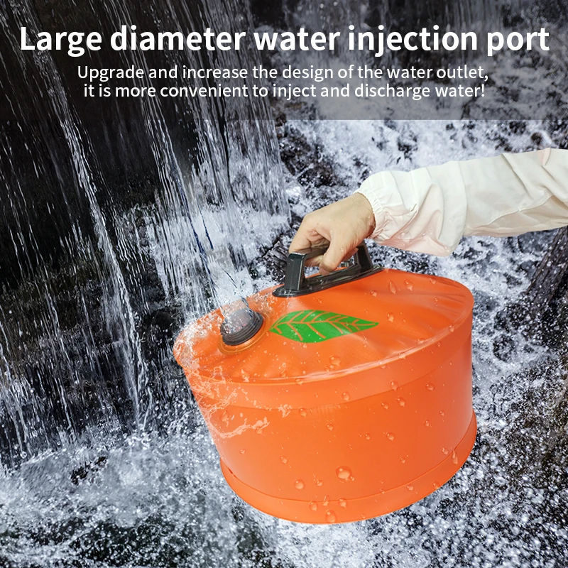 10-13L Outdoor Foldable Folding Collapsible Drinking Water Bag Car Portable Water Container for Outdoor Camping Hiking Picnic