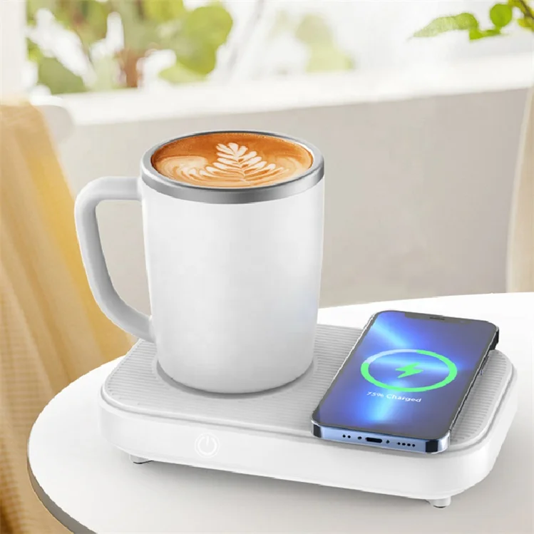 Advanced Technology 350ml Self Heating And Cooling Mug Cup With Charger Base