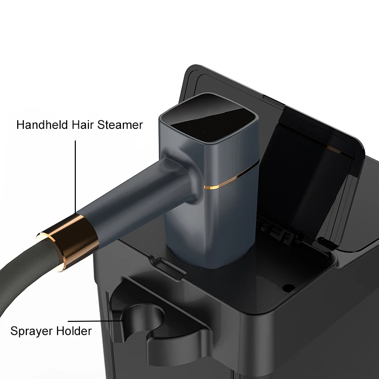 Factory Price Salon Barber Shop Professional Multi-Function Ozone Spa Care Nano Spray Micro Mist Hair Steamer Machine